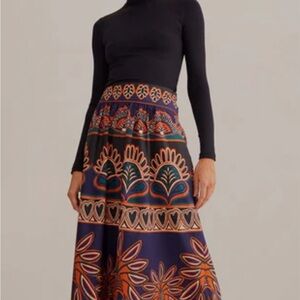 Farm Rio Anika Tapestry Skirt by FARM Rio Size M